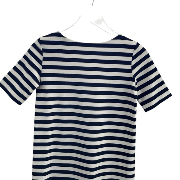 Club Monaco Blue and White Sheath Mini Dress - Picture 9 of 13